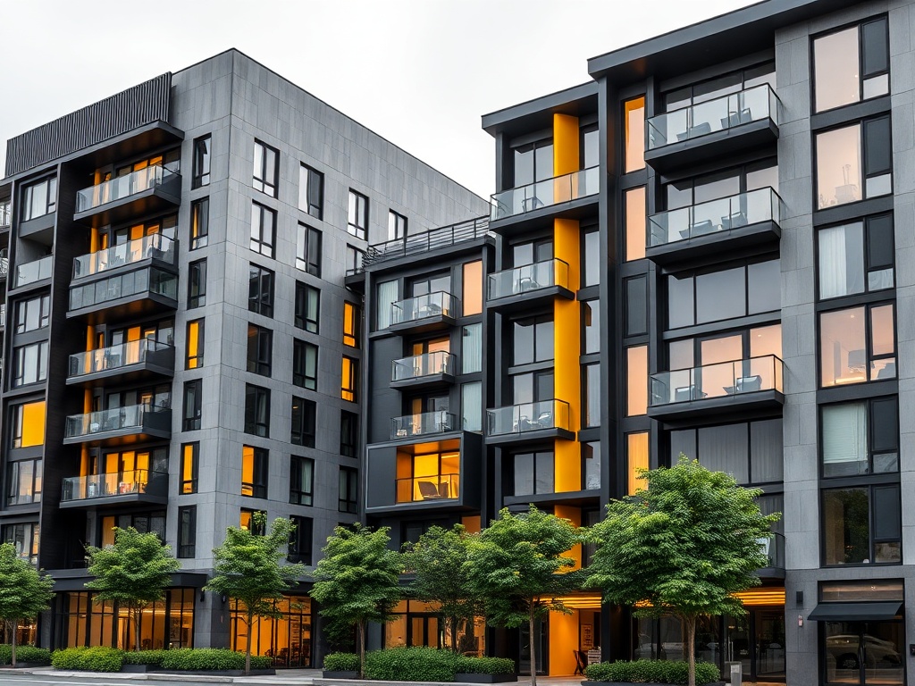 Modern commercial building exterior representing commercial property insurance protection